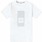 Stone Island Men's Abbreviation One Graphic T-Shirt in White