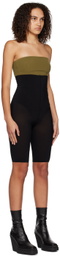 Yuzefi Black Hook-Eye Shorts