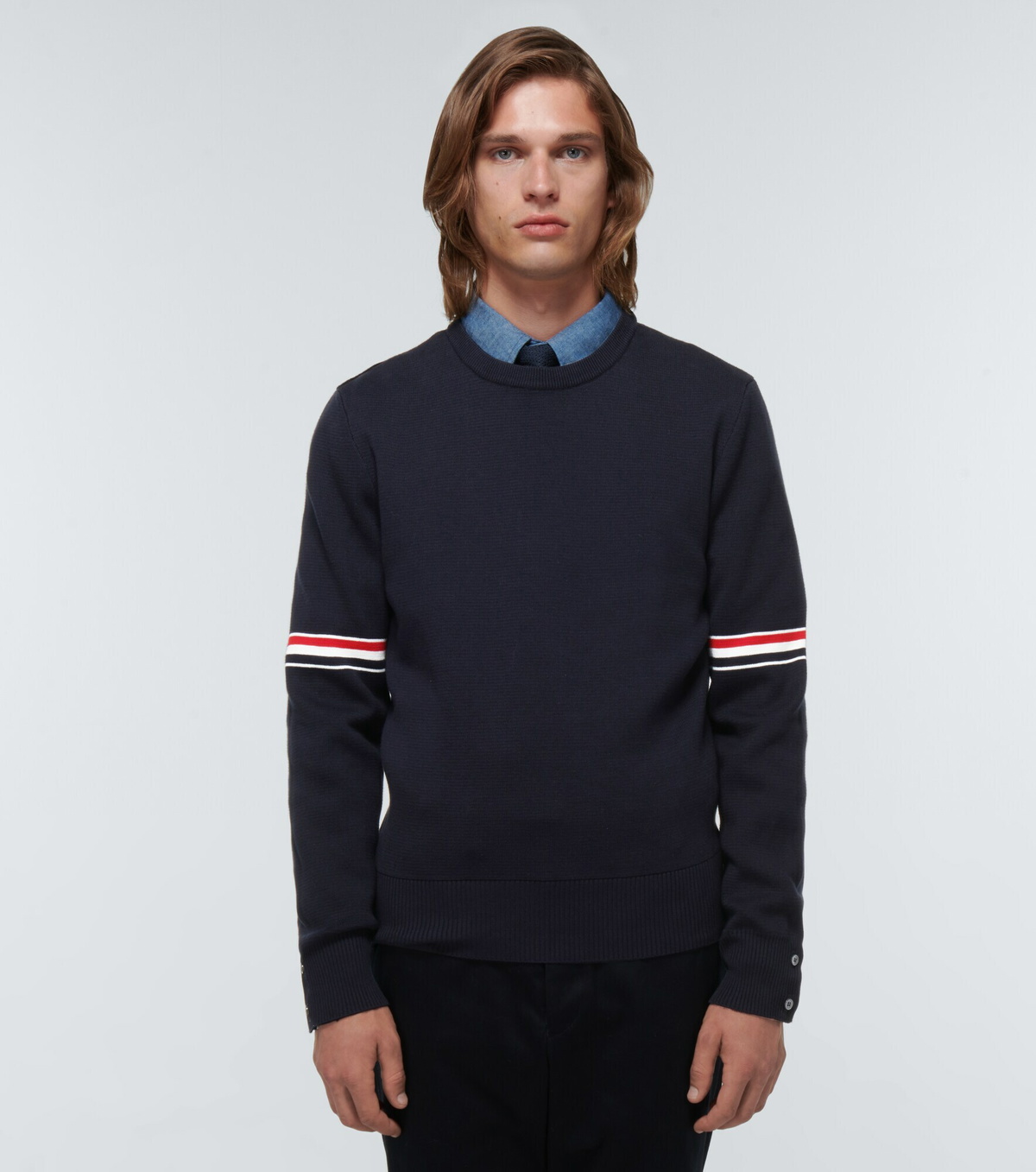 THOM BROWNE - Woman - Blue - Sweater