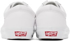 Vans White OG Style 36 LX Sneakers