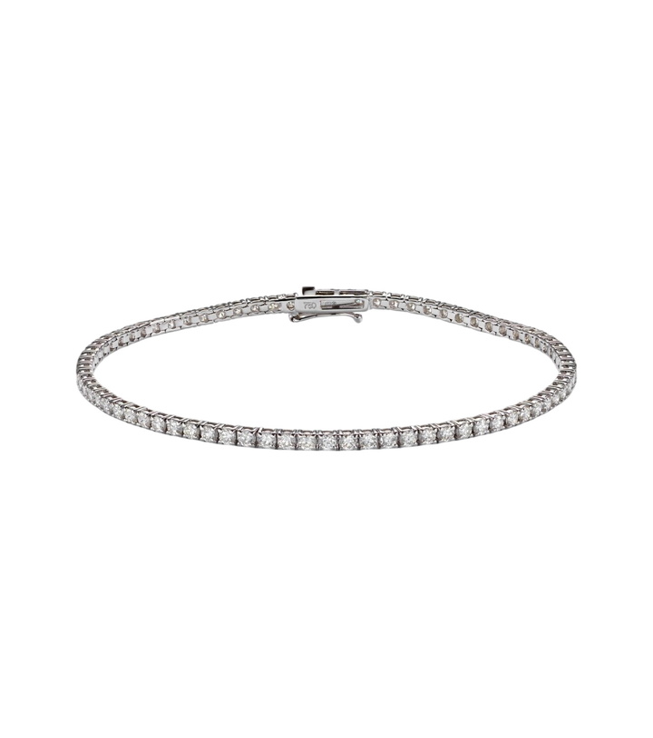 Photo: Shay Jewelry 18kt white gold (750/1000) tennis bracelet with diamonds