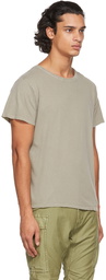 Greg Lauren Green Recycled Cotton T-Shirt