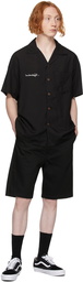 Neighborhood Black Big Youth Short Sleeve Shirt