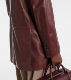 Max Mara Duse leather jacket
