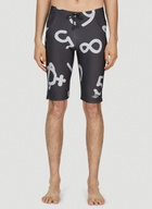 Vivienne Westwood Graphic Print Swim Bermudas