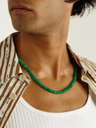 JIA JIA - Jumbo Gold Opal Beaded Necklace
