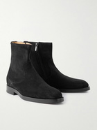 Brunello Cucinelli - Suede Chelsea Boots - Black