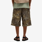 Merely Made Men's Patch Pocket Wide Short in Cedar Brown