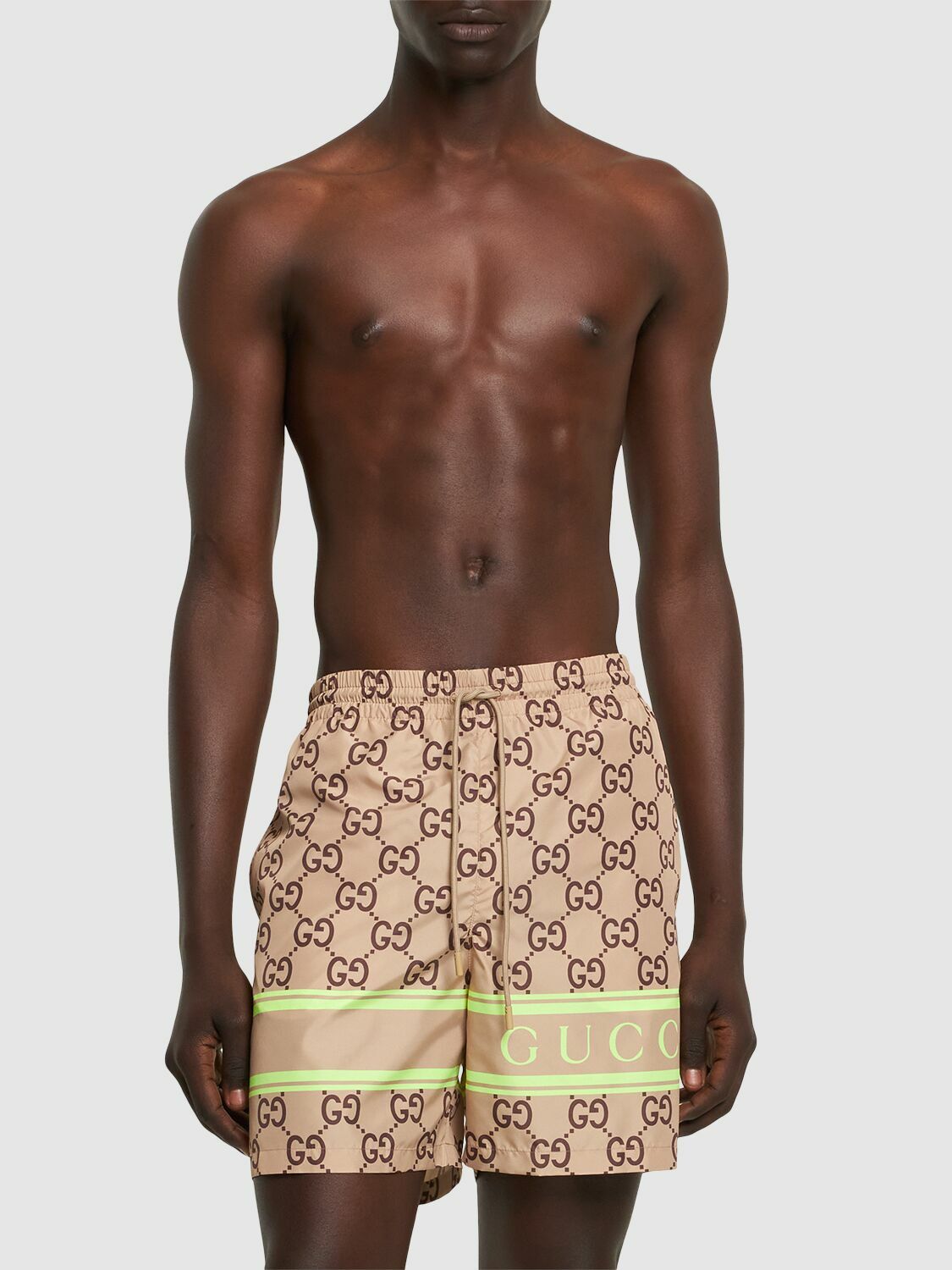 GUCCI Gg Nylon Swim Shorts Gucci GUCCI Gg Nylon Swim Shorts Gucci