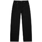 Rick Owens Men's Geth Regular Fit Jean in Black