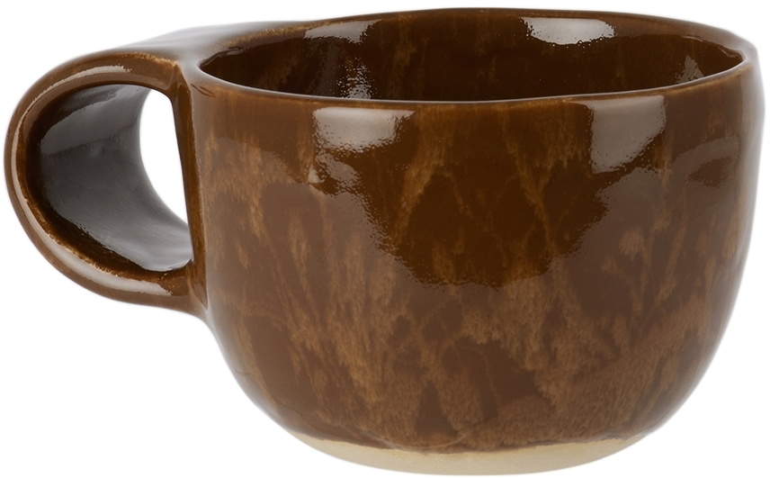 BOMBAC Brown Splatter Mug