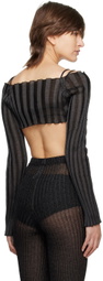 a. roege hove Black Ara Cardigan