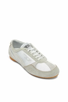 Diesel D-Mile- Sneakers with suede overlays - Sneakers Womens in Blue