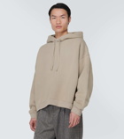 Acne Studios Cropped cotton jersey hoodie