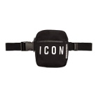 Dsquared2 Black Nylon Icon Belt Bag