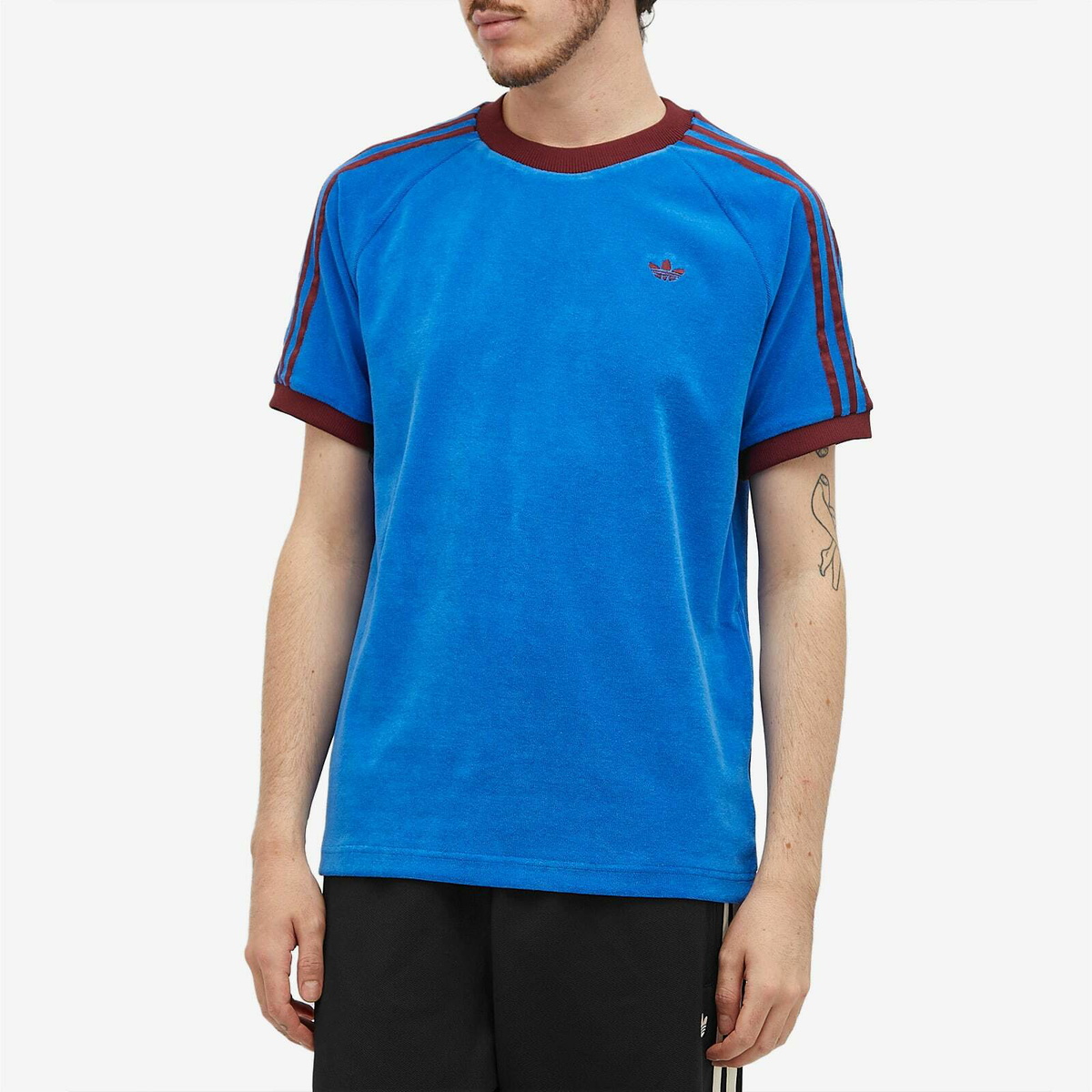 Adidas Men's Cali T-Shirt in Blue adidas