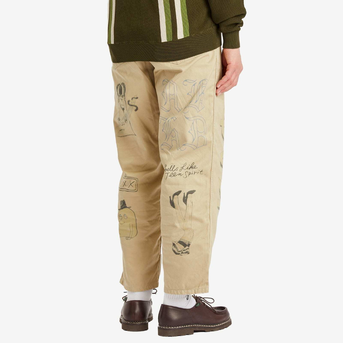 パンツ yyNEIGHBORHOOD MEMORIAL UTILITY PANTS Neighborhood Men's Memorial Utility Pants in Beige Neighborhood