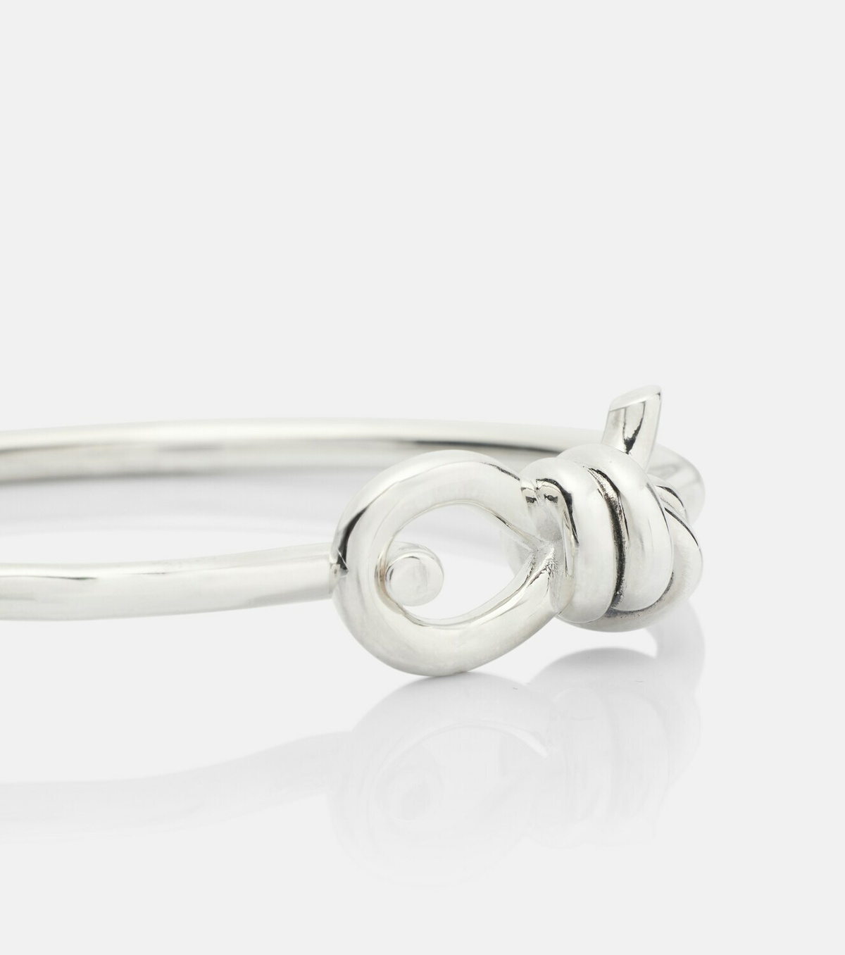 Bottega Veneta Knot sterling silver bracelet