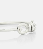 Bottega Veneta Knot sterling silver bracelet