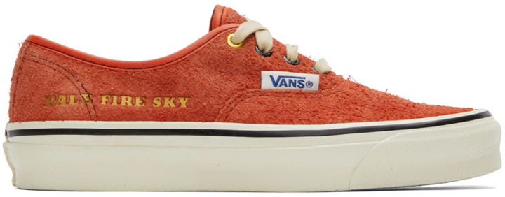 Photo: Vans Red Julian Klincewicz Edition OG Authentic SP LX Sneakers