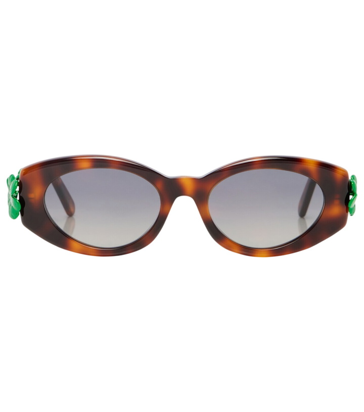 Photo: Dior Eyewear Dior Clover B1F oval sunglasses
