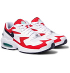 Nike - Air Max2 Light Leather and Mesh Sneakers - Red