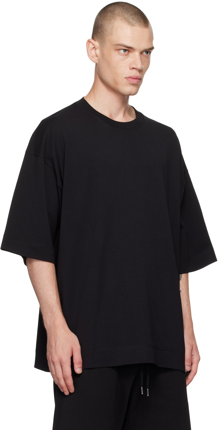 Dries Van Noten Black Oversized T-Shirt Dries Van Noten