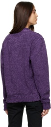 1017 ALYX 9SM Purple Embroidered Sweatshirt