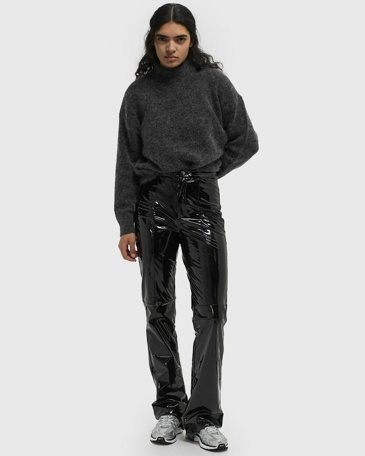 Gestuz LakleyGZ HW flared pants Black Womens Casual Pant