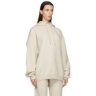 Loewe Off-White Oversized Cashmere Hoodie