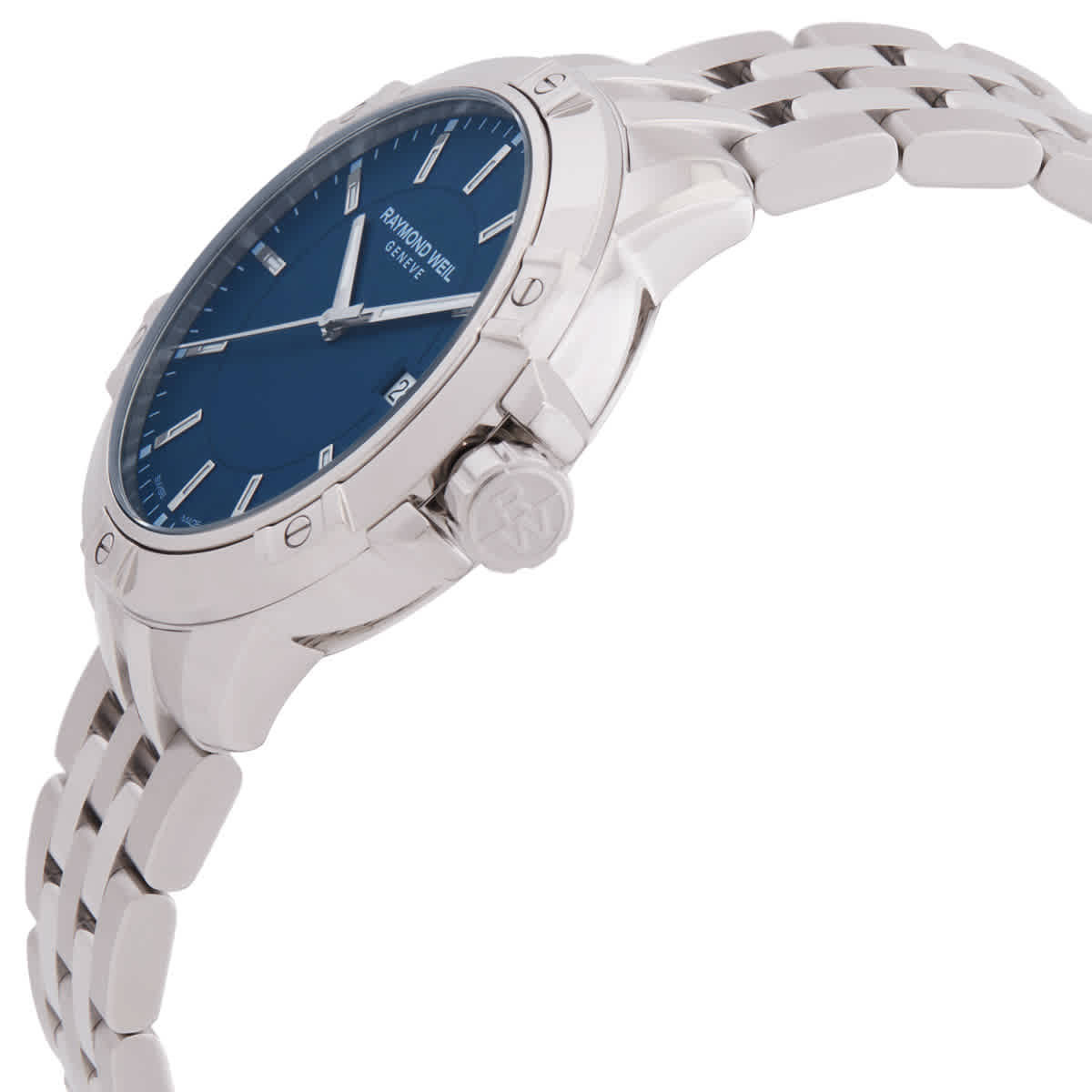 Raymond Weil Tango Quartz Blue Dial Mens Watch 8160-ST-50041