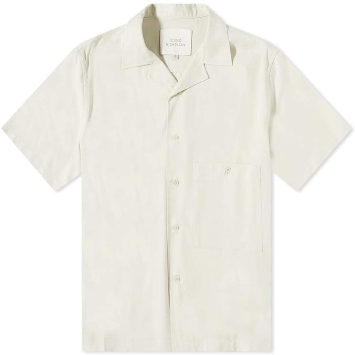 Photo: Studio Nicholson Vard Camp Collar Vacation Shirt