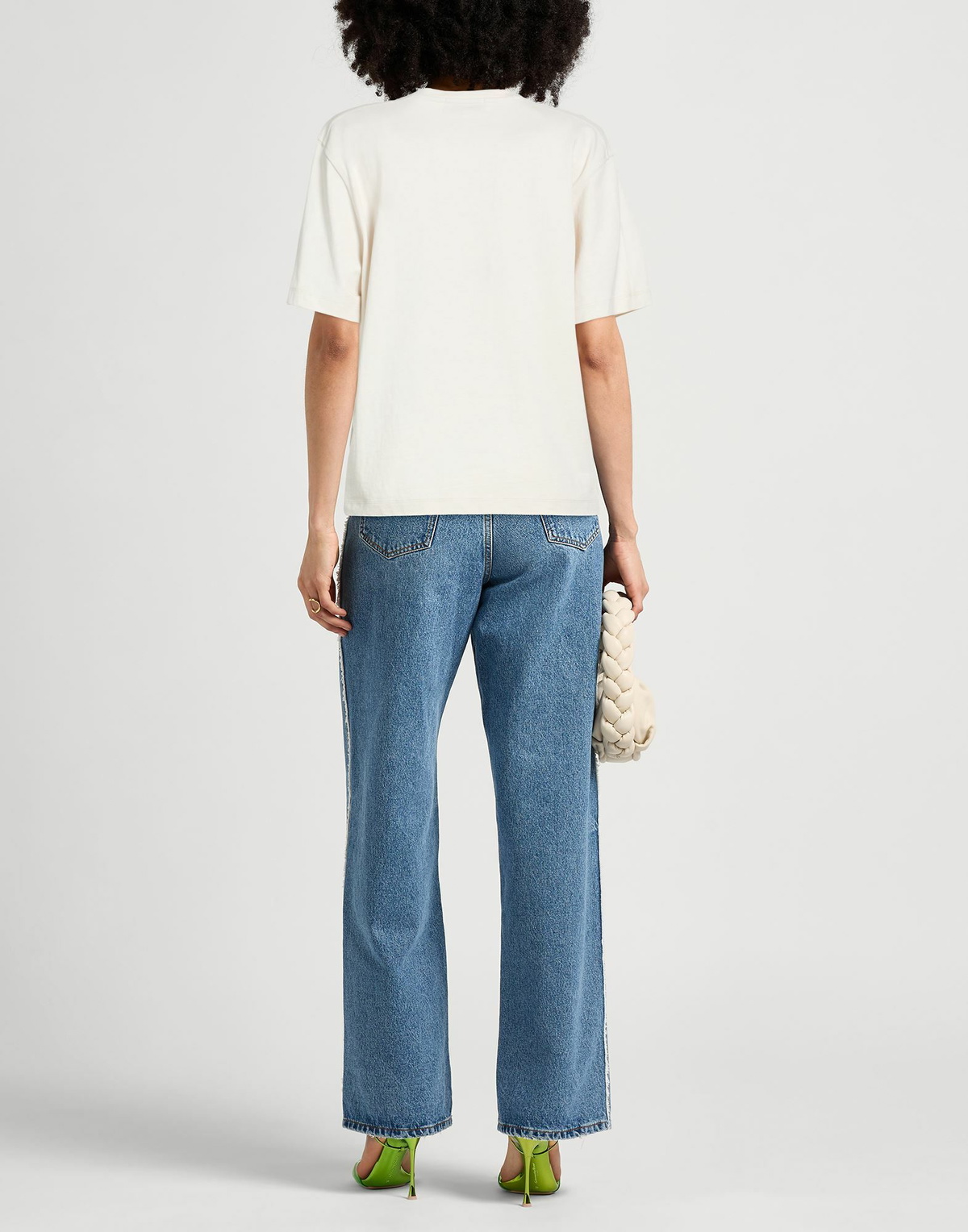 Laneus Womens T-shirt in Beige