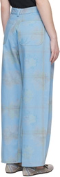 Collina Strada Blue Catchfly Denim Trousers
