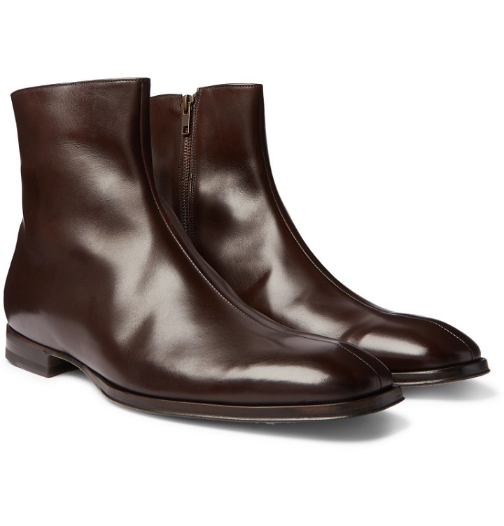 Photo: Paul Smith - Reeves Leather Chelsea Boots - Brown
