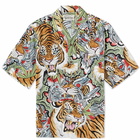 Wacko Maria Men's Short Sleeve Type 3 Tim Lehi Hawaiian Shirt in Color