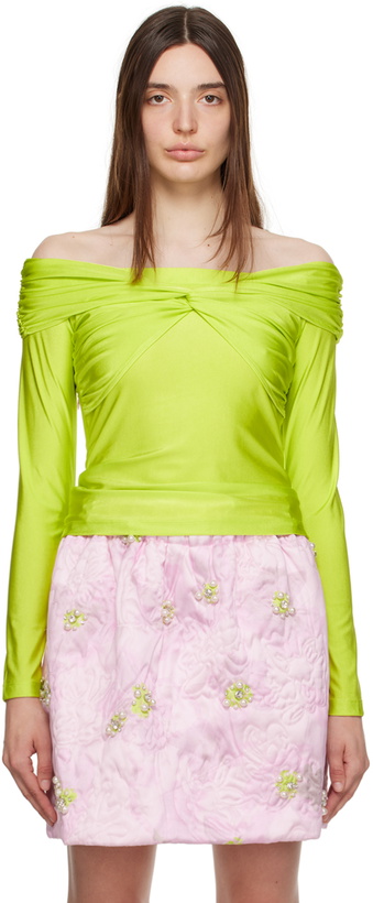Photo: Stine Goya Green Yuna Long Sleeve T-Shirt