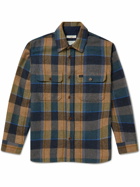 Nudie Jeans - Robban Checked Wool-Blend Shirt - Multi