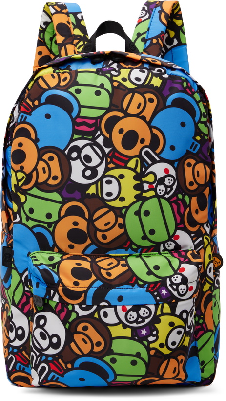 Photo: BAPE Multicolor Baby Milo Large Backpack