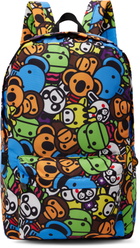 BAPE Multicolor Baby Milo Large Backpack
