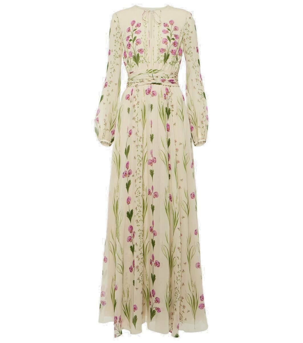 Giambattista Valli Printed silk georgette maxi dress Giambattista Valli