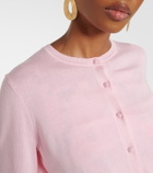 Carolina Herrera Cropped silk and cotton cardigan