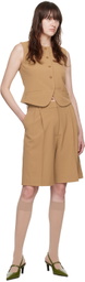Beaufille SSENSE Exclusive Tan Rubens Vest