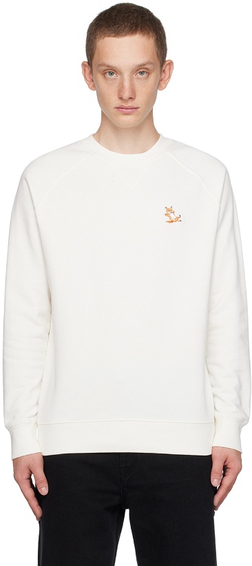 Photo: Maison Kitsuné Off-White Chillax Fox Sweatshirt