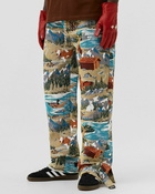 Bstn Brand Jacquard Tear Away Pants Multi - Mens - Casual Pants