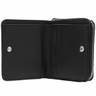 A.P.C. Men's Compact Emmanuel Zip Wallet in Black 