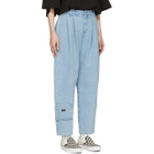 Gosha Rubchinskiy Blue Carpenter Fit Jeans