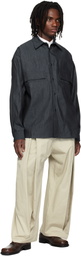 SAGE NATION Blue Vincent Denim Shirt