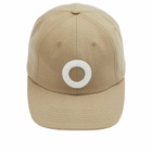 Pop Trading Company Men's O Six Panel Cap in Khaki 