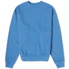 Mayde Women's Oversized Crewneck Sweatshirt in Pacific